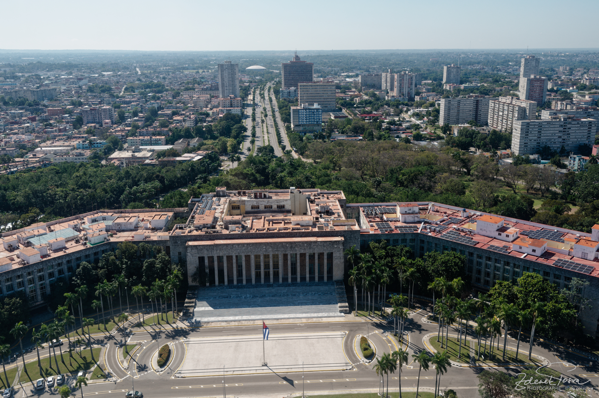 La Havane, le bâtiment de conseil des ministres